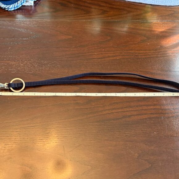 Vera Bradly Wallet with lanyard deep navy blue - Picture 12 of 14